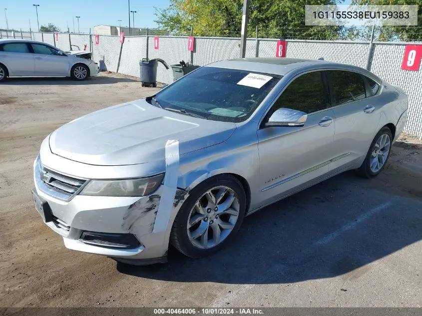 2014 Chevrolet Impala 2Lz VIN: 1G1155S38EU159383 Lot: 40464006