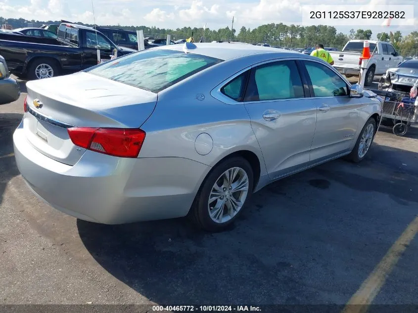 2014 Chevrolet Impala 2Lt VIN: 2G1125S37E9282582 Lot: 40465772