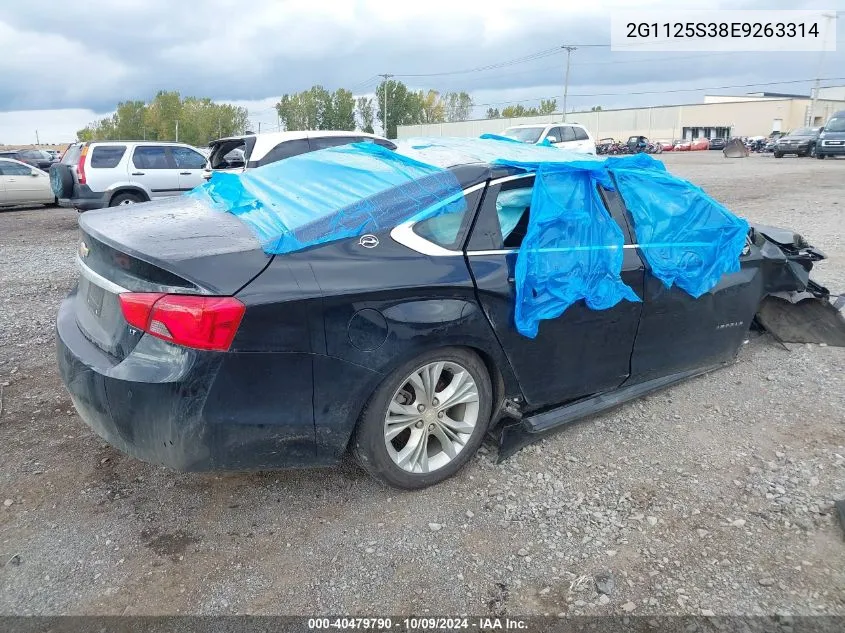 2G1125S38E9263314 2014 Chevrolet Impala 2Lt