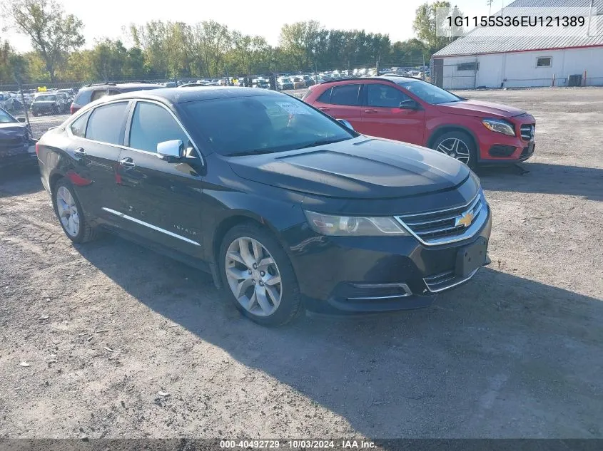 1G1155S36EU121389 2014 Chevrolet Impala 2Lz