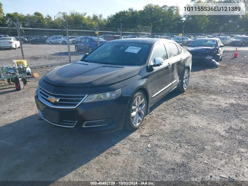 1G1155S36EU121389 2014 Chevrolet Impala 2Lz