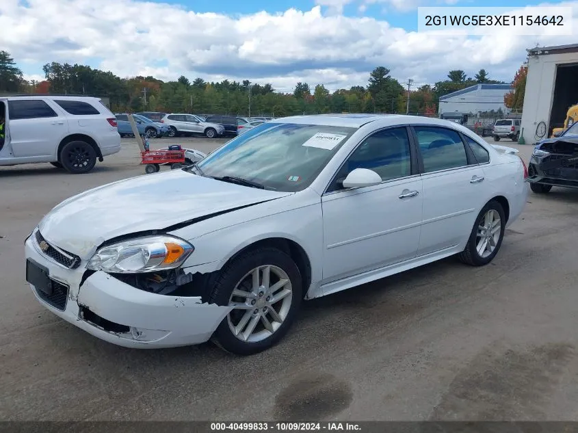 2014 Chevrolet Impala Limited Ltz VIN: 2G1WC5E3XE1154642 Lot: 40499833