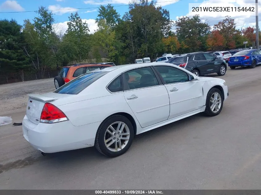 2014 Chevrolet Impala Limited Ltz VIN: 2G1WC5E3XE1154642 Lot: 40499833