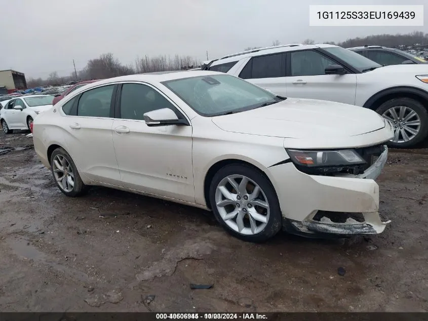 1G1125S33EU169439 2014 Chevrolet Impala 2Lt