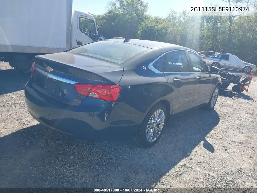 2014 Chevrolet Impala 1Lt VIN: 2G1115SL5E9110974 Lot: 40517008