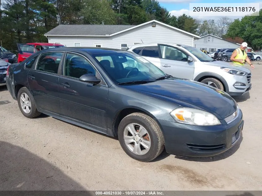 2G1WA5E36E1118176 2014 Chevrolet Impala Limited Ls