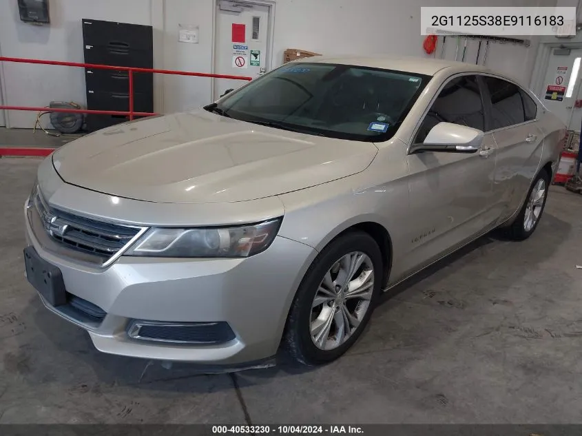 2G1125S38E9116183 2014 Chevrolet Impala 2Lt