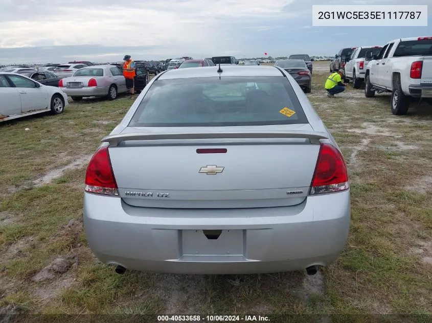 2014 Chevrolet Impala Limited Ltz VIN: 2G1WC5E35E1117787 Lot: 40533658