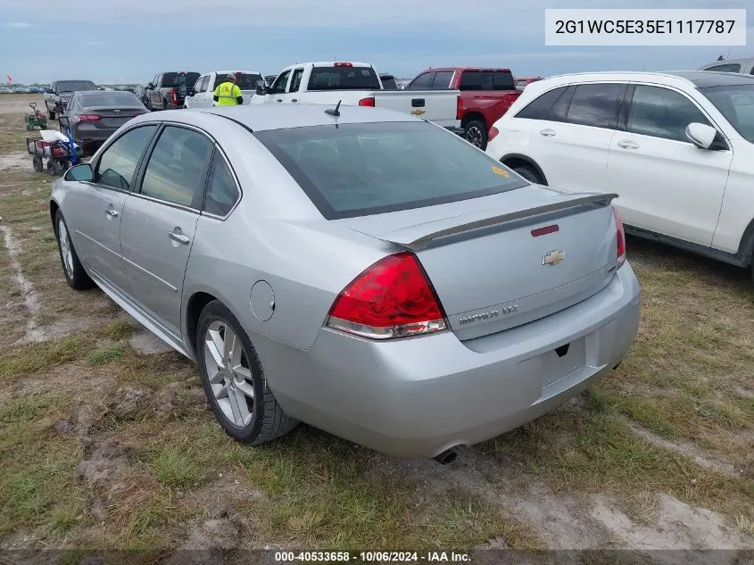 2014 Chevrolet Impala Limited Ltz VIN: 2G1WC5E35E1117787 Lot: 40533658