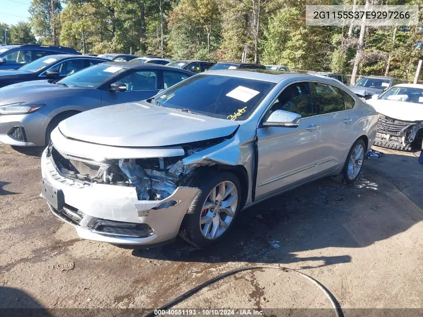 2014 Chevrolet Impala 2Lz VIN: 2G1155S37E9297266 Lot: 40551193