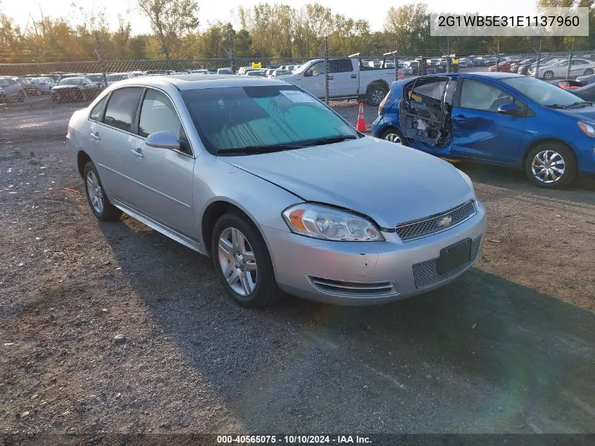 2014 Chevrolet Impala Limited Lt VIN: 2G1WB5E31E1137960 Lot: 40565075