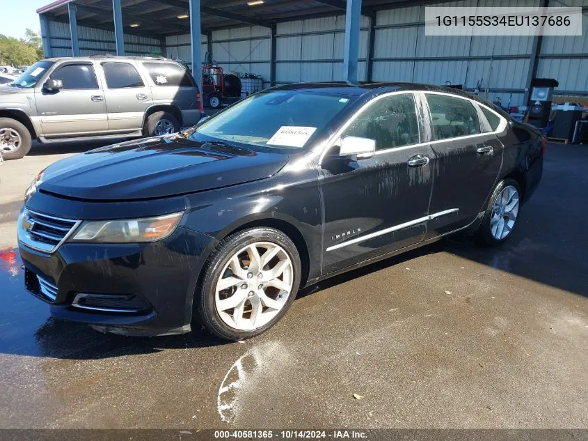 1G1155S34EU137686 2014 Chevrolet Impala 2Lz