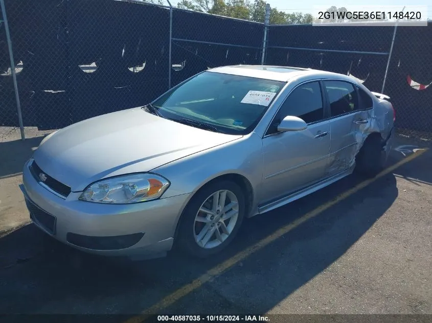 2G1WC5E36E1148420 2014 Chevrolet Impala Limited Ltz