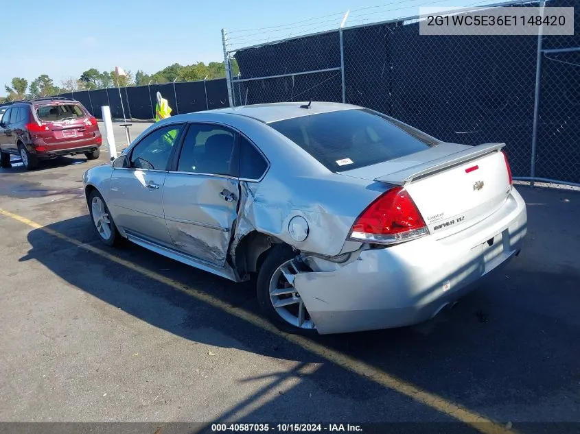 2G1WC5E36E1148420 2014 Chevrolet Impala Limited Ltz