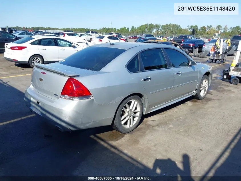 2G1WC5E36E1148420 2014 Chevrolet Impala Limited Ltz