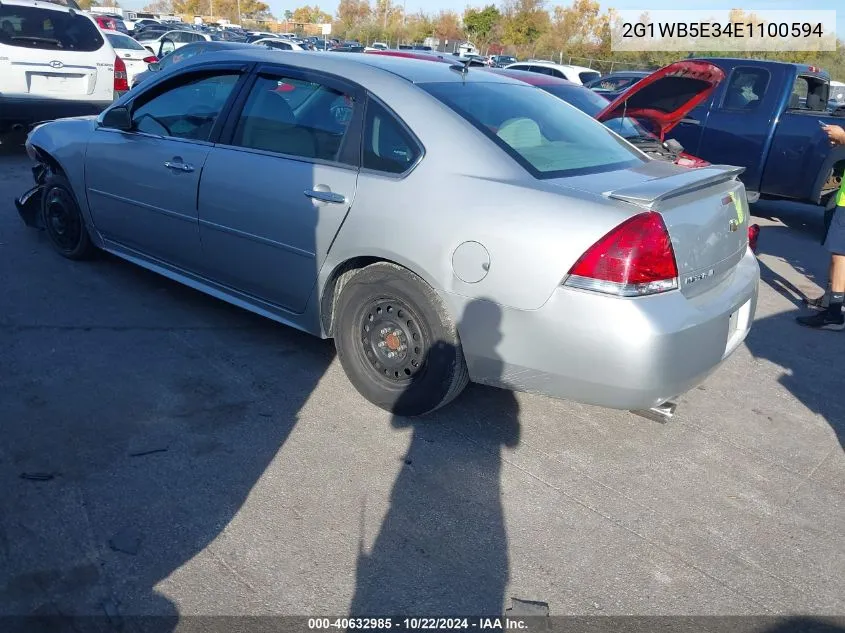 2014 Chevrolet Impala Limited Lt VIN: 2G1WB5E34E1100594 Lot: 40632985