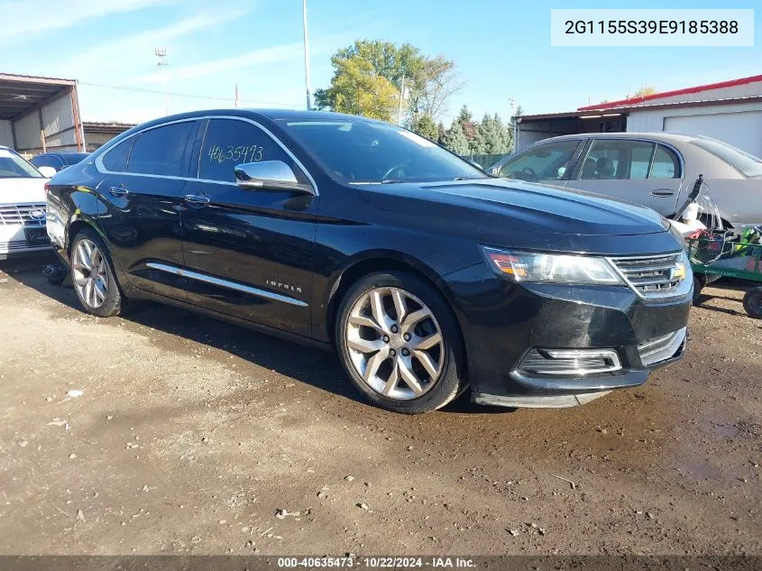 2014 Chevrolet Impala 2Lz VIN: 2G1155S39E9185388 Lot: 40635473