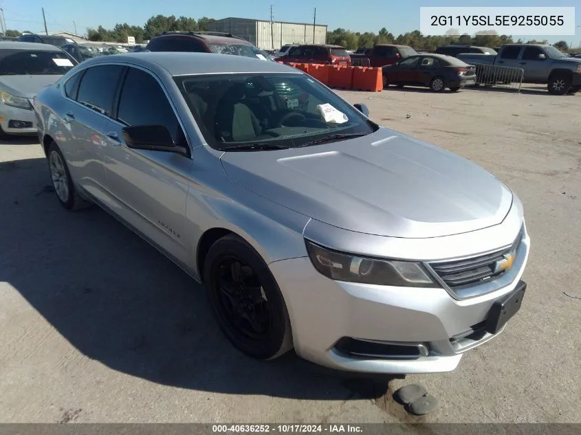 2014 Chevrolet Impala 1Ls VIN: 2G11Y5SL5E9255055 Lot: 40636252