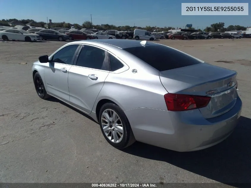 2014 Chevrolet Impala 1Ls VIN: 2G11Y5SL5E9255055 Lot: 40636252