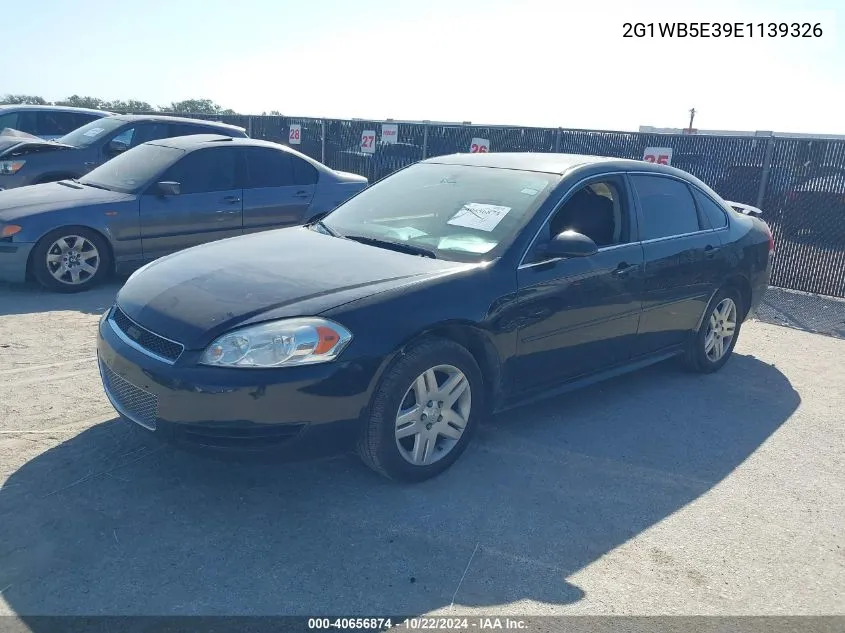 2G1WB5E39E1139326 2014 Chevrolet Impala Limited Lt