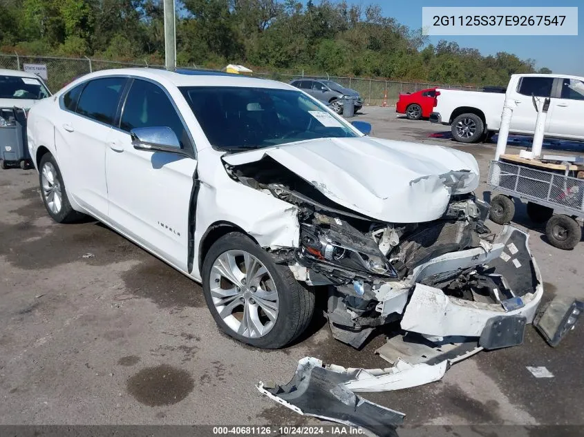 2G1125S37E9267547 2014 Chevrolet Impala 2Lt