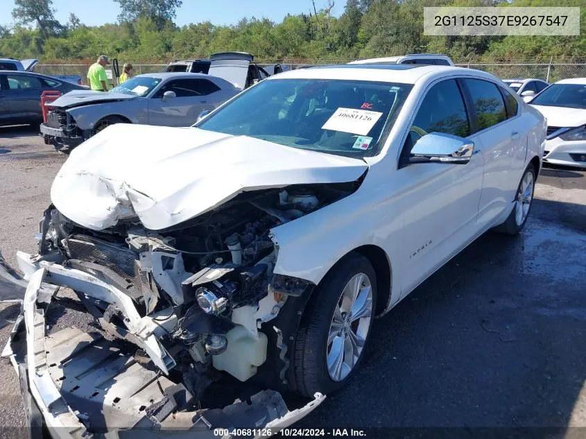 2014 Chevrolet Impala 2Lt VIN: 2G1125S37E9267547 Lot: 40681126