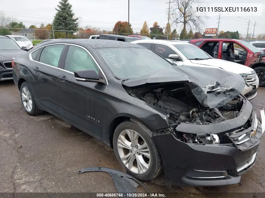 1G1115SLXEU116613 2014 Chevrolet Impala 1Lt