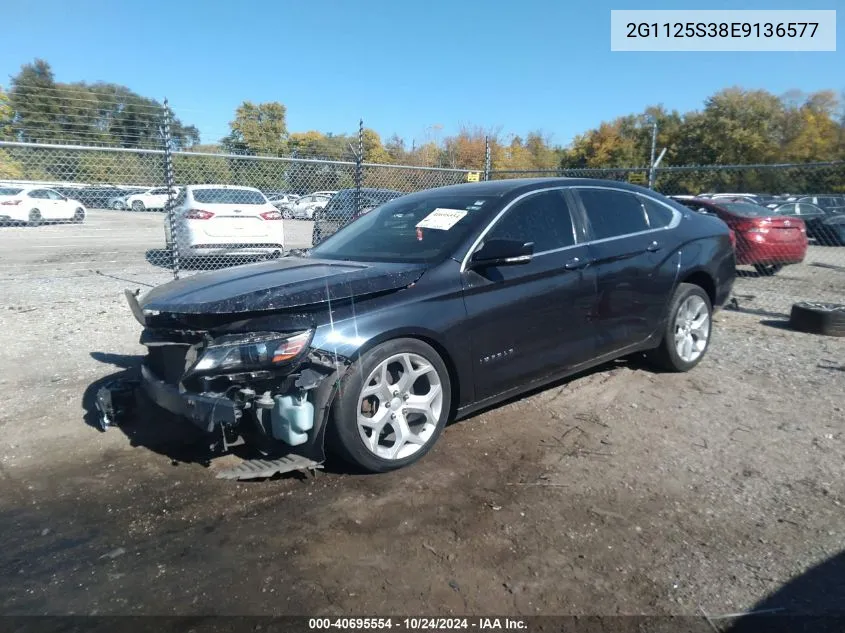 2014 Chevrolet Impala 2Lt VIN: 2G1125S38E9136577 Lot: 40695554