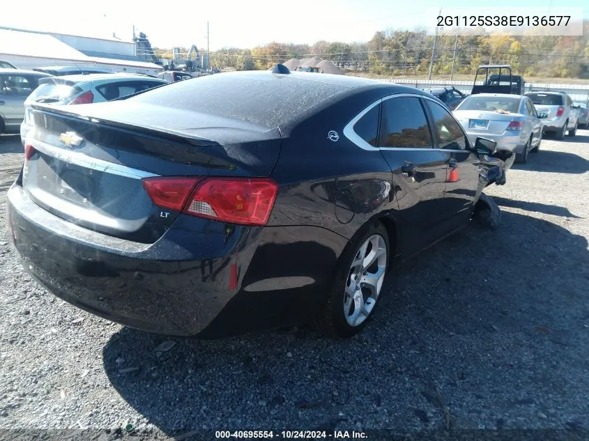 2014 Chevrolet Impala 2Lt VIN: 2G1125S38E9136577 Lot: 40695554