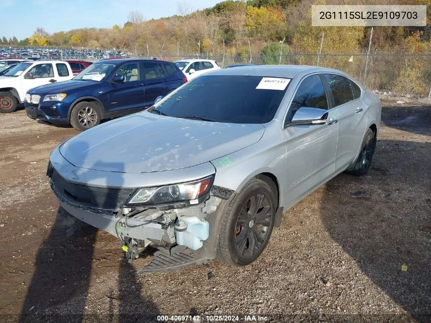 2014 Chevrolet Impala 1Lt VIN: 2G1115SL2E9109703 Lot: 40697142