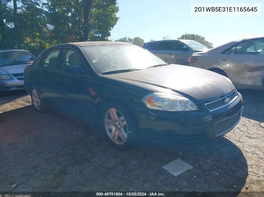 2G1WB5E31E1165645 2014 Chevrolet Impala Limited Lt