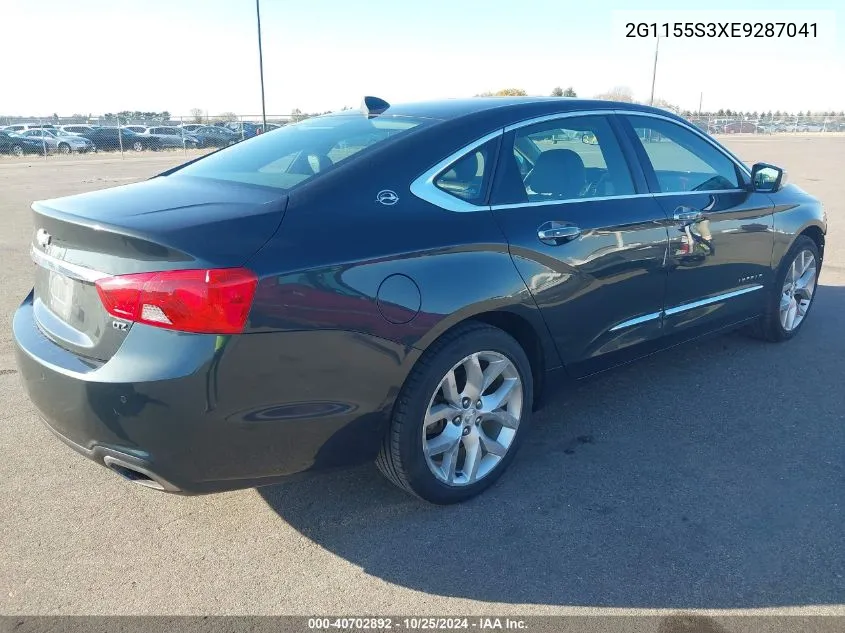 2014 Chevrolet Impala 2Lz VIN: 2G1155S3XE9287041 Lot: 40702892