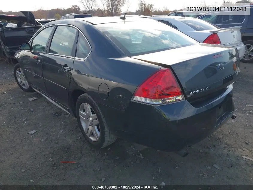 2014 Chevrolet Impala Limited Lt VIN: 2G1WB5E34E1112048 Lot: 40709302