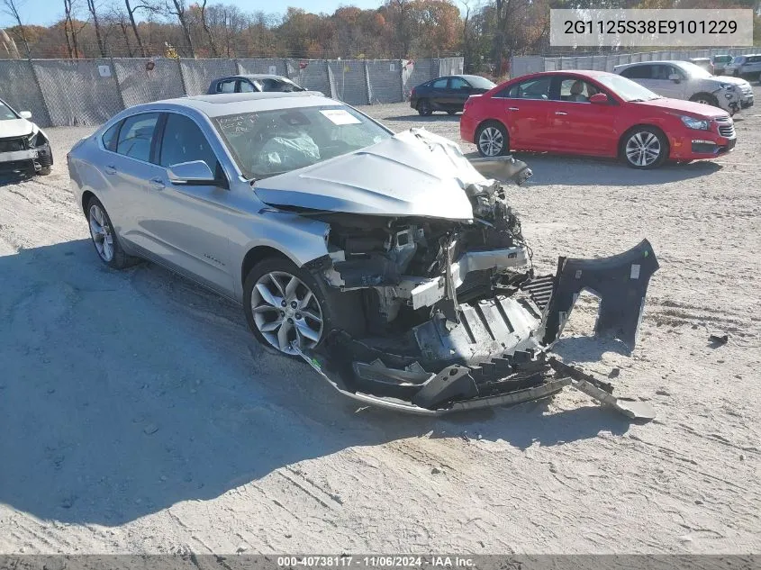 2014 Chevrolet Impala 2Lt VIN: 2G1125S38E9101229 Lot: 40738117