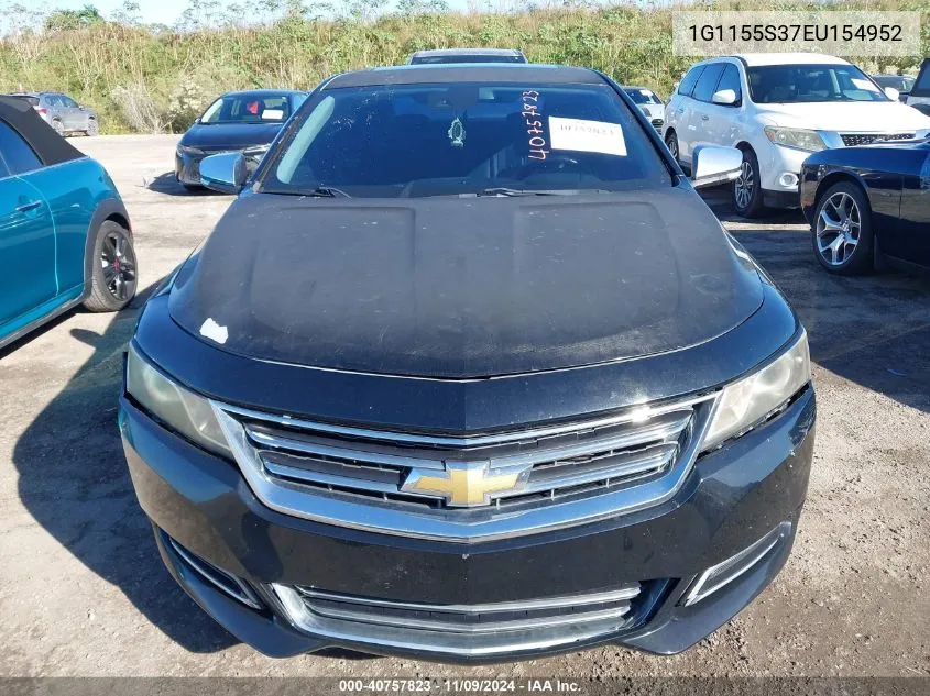 2014 Chevrolet Impala 2Lz VIN: 1G1155S37EU154952 Lot: 40757823