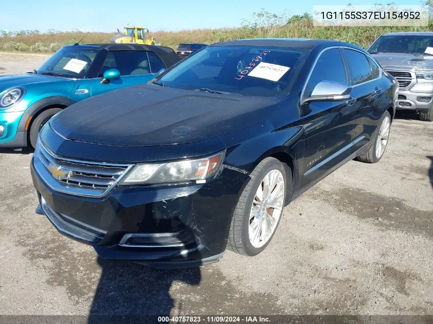 2014 Chevrolet Impala 2Lz VIN: 1G1155S37EU154952 Lot: 40757823