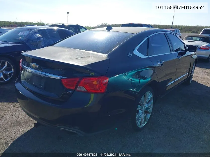 2014 Chevrolet Impala 2Lz VIN: 1G1155S37EU154952 Lot: 40757823