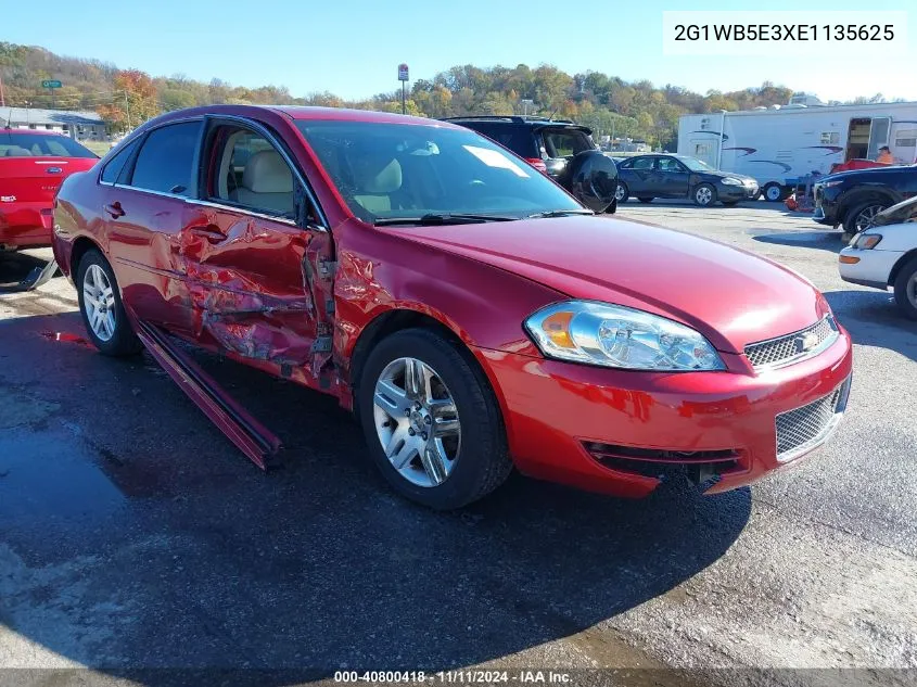 2014 Chevrolet Impala Limited Lt VIN: 2G1WB5E3XE1135625 Lot: 40800418