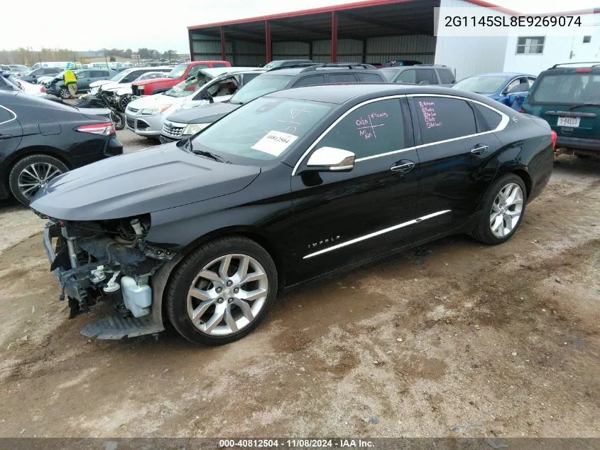 2014 Chevrolet Impala 1Lz VIN: 2G1145SL8E9269074 Lot: 40812504