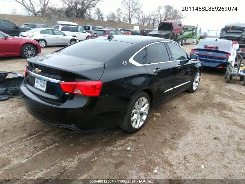 2014 Chevrolet Impala 1Lz VIN: 2G1145SL8E9269074 Lot: 40812504