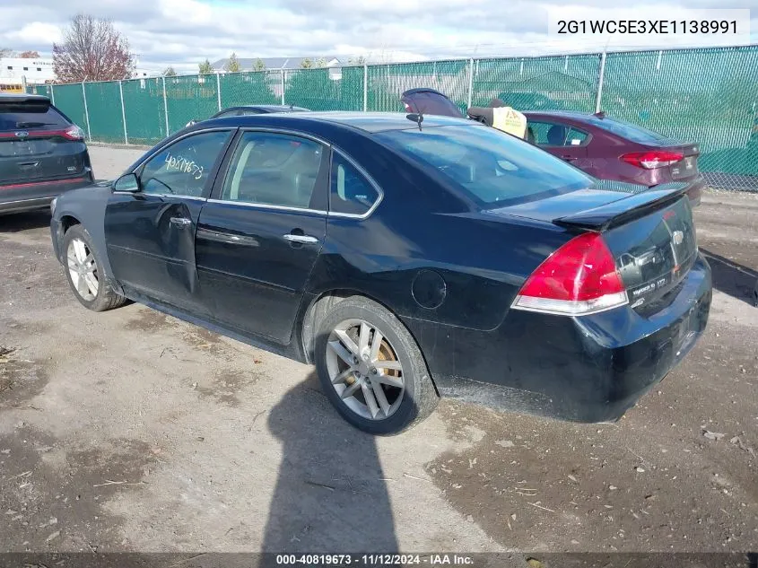 2014 Chevrolet Impala Limited Ltz VIN: 2G1WC5E3XE1138991 Lot: 40819673