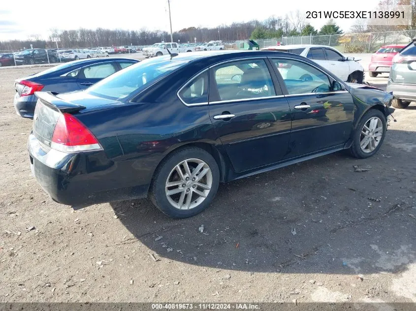 2014 Chevrolet Impala Limited Ltz VIN: 2G1WC5E3XE1138991 Lot: 40819673