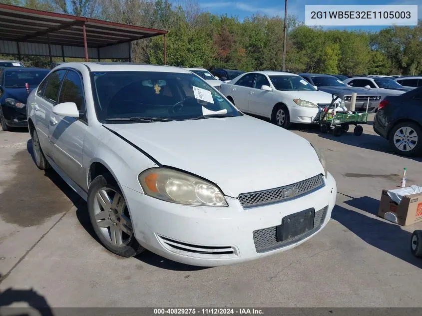 2014 Chevrolet Impala Limited Lt VIN: 2G1WB5E32E1105003 Lot: 40829275