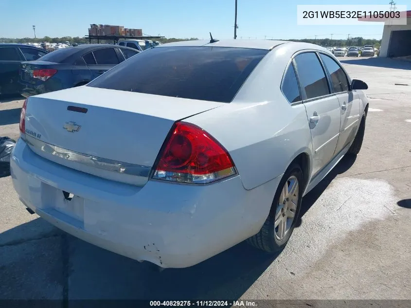 2014 Chevrolet Impala Limited Lt VIN: 2G1WB5E32E1105003 Lot: 40829275