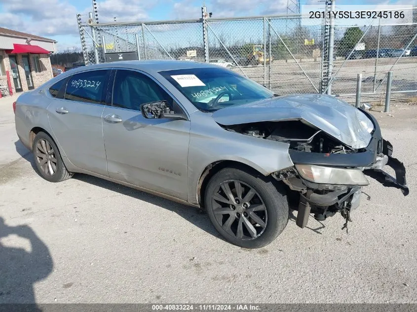 2014 Chevrolet Impala 1Ls VIN: 2G11Y5SL3E9245186 Lot: 40833224