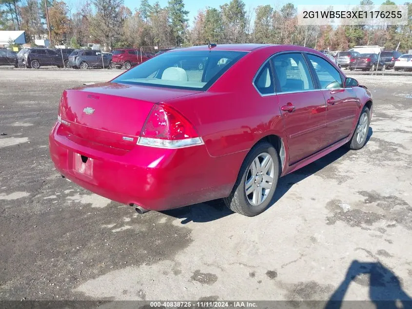 2014 Chevrolet Impala Limited Lt VIN: 2G1WB5E3XE1176255 Lot: 40838725