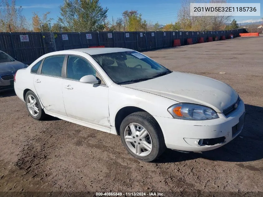 2014 Chevrolet Impala Limited Police VIN: 2G1WD5E32E1185736 Lot: 40865849