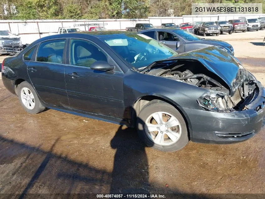 2014 Chevrolet Impala Limited Ls VIN: 2G1WA5E38E1131818 Lot: 40874057