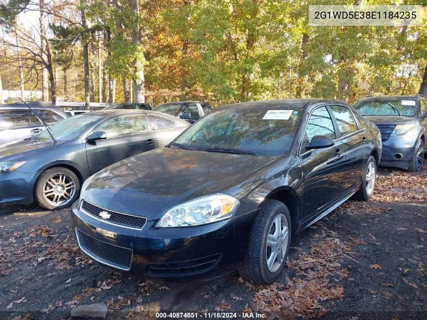 2014 Chevrolet Impala Limited Police VIN: 2G1WD5E38E1184235 Lot: 40874851