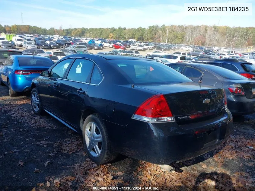 2014 Chevrolet Impala Limited Police VIN: 2G1WD5E38E1184235 Lot: 40874851